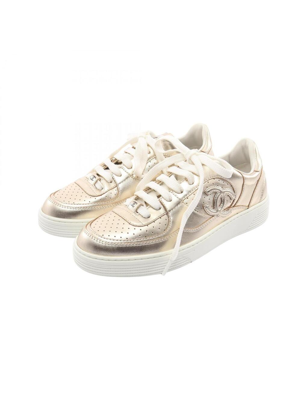 Chanel Coco Mark Sneakers Shoes #36 #332106C14B